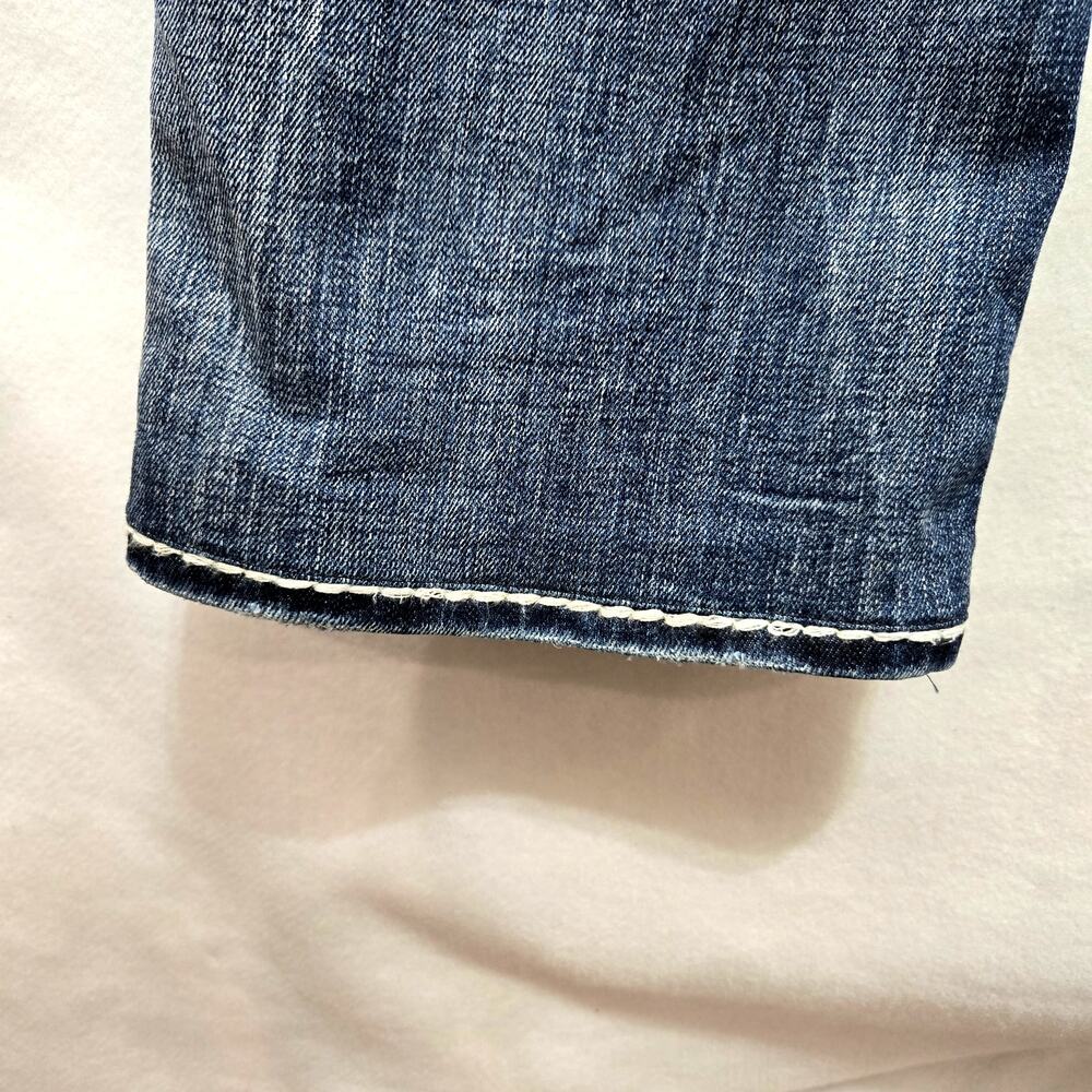 ROCK REVIVAL WOMEN'S ELEANOR BOOT JEANS  SIZE 27 Embellished Distressed #950 - Picture 9 of 12